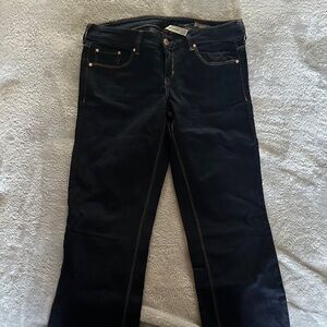 Mango Midnight Blue Straight Leg Women's Jeans